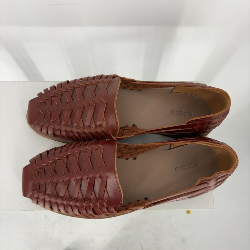 Nisolo Leather Sandal Huarache Men's size US 9.5